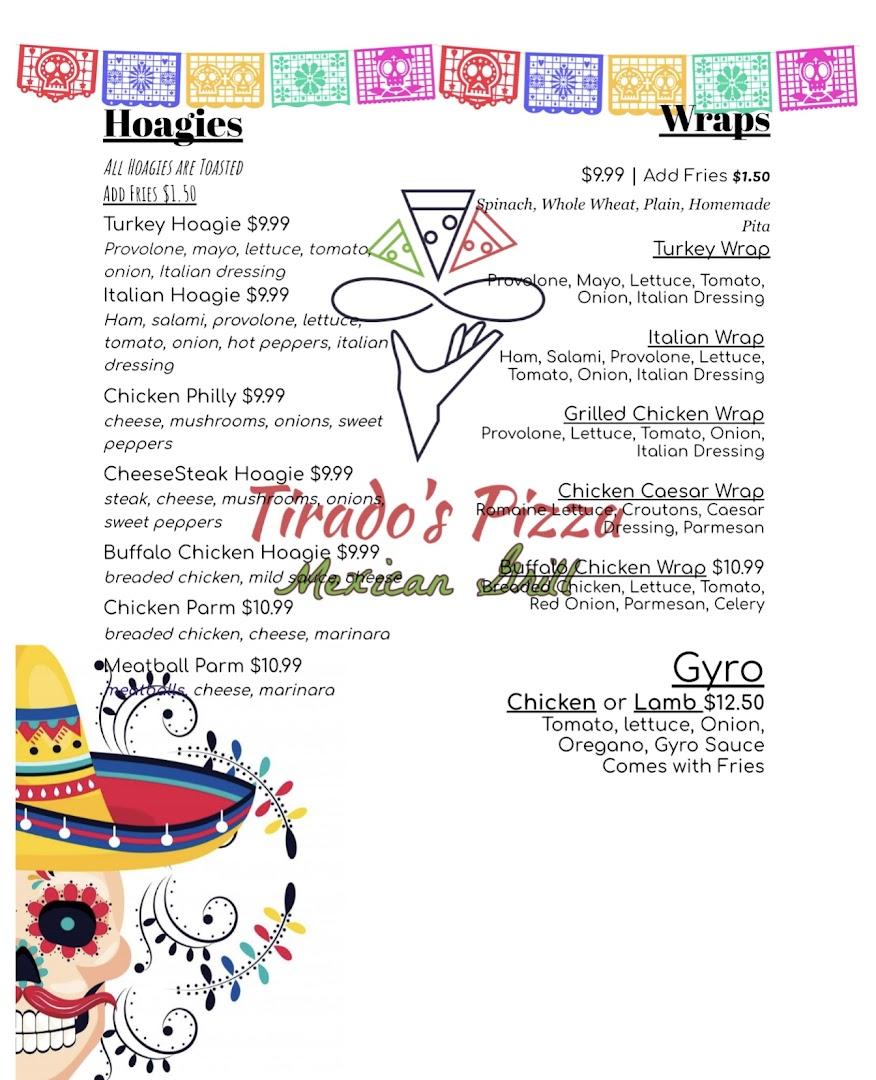 Tirado's Pizza Mexican Grill